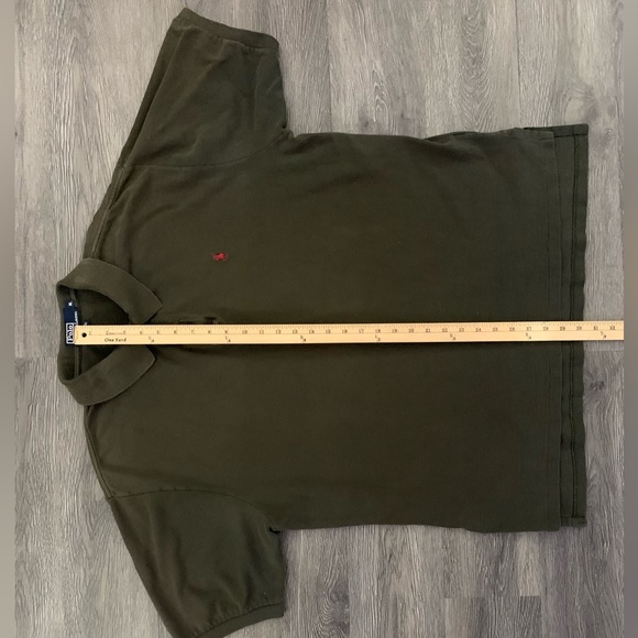 RL POLO SS Dark Olive Cotton Polo - Picture 5 of 5